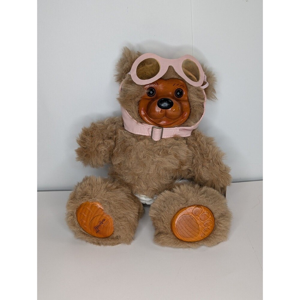 Raikes Bear " Amelia" Pink Lens Aviator Bear With Tags
